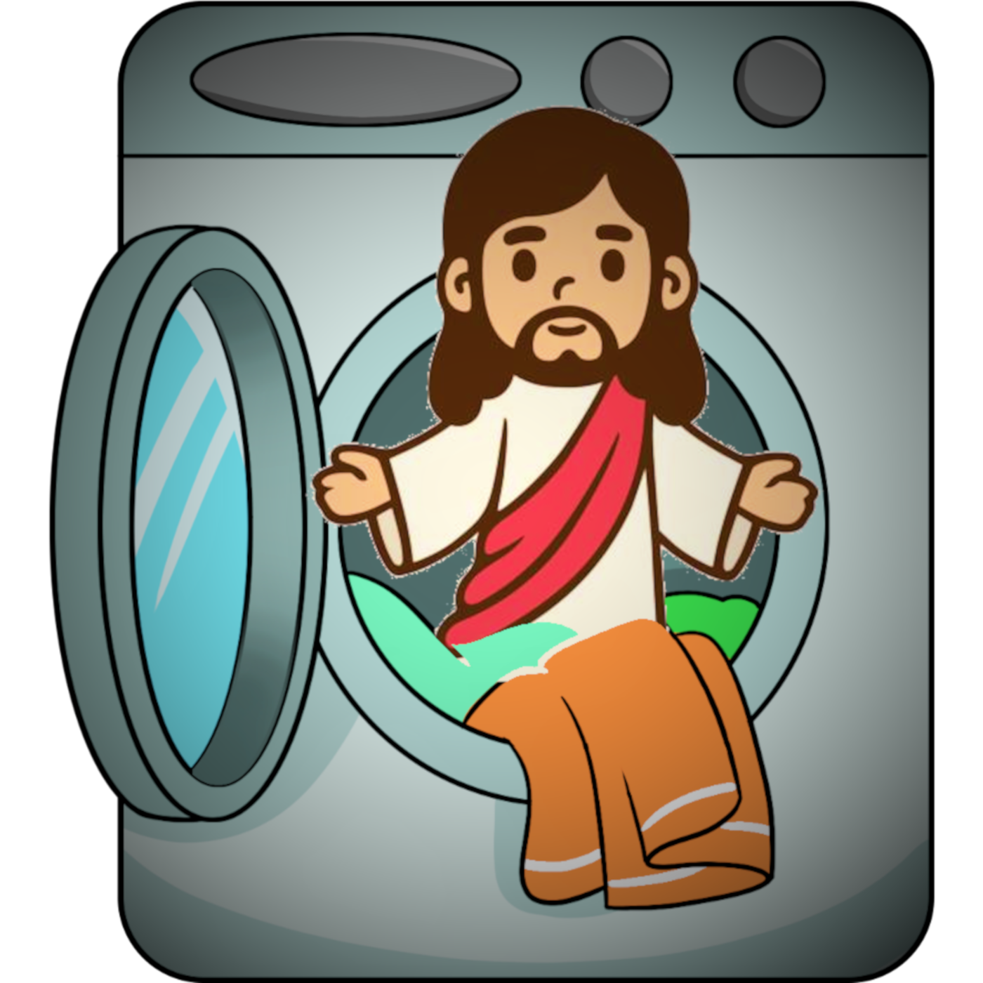 Jésus dans mon lave-linge